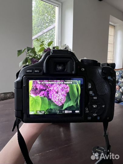 Фотоаппарат canon eos 600d