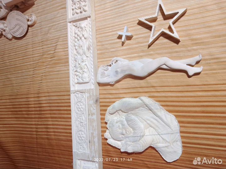 Заготовки из дерева 3д,2д. Лепнина