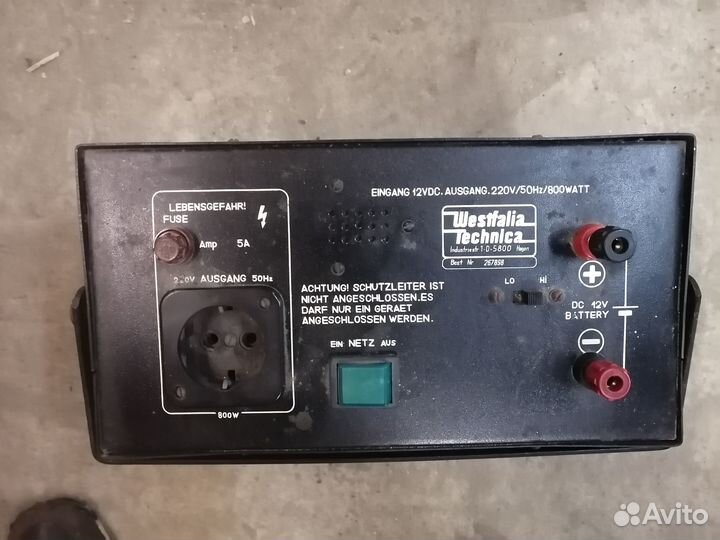 Преобразователь напряжения с12v в 220v