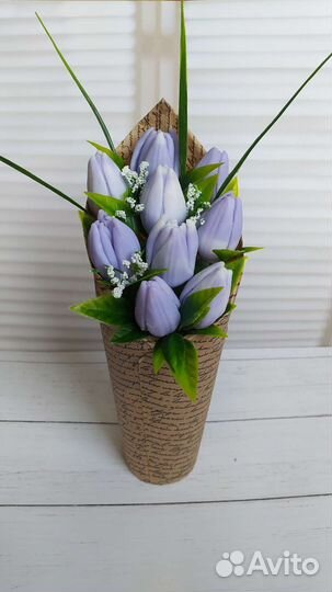 Букеты из мыла ручной работы (в наличии)