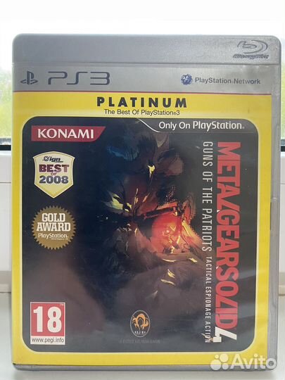 Metal gear solid 4 на ps3
