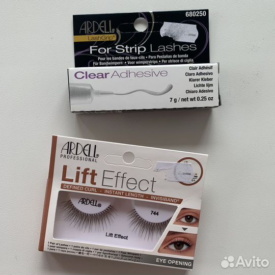 Клей для ресниц, ресницы Adrell