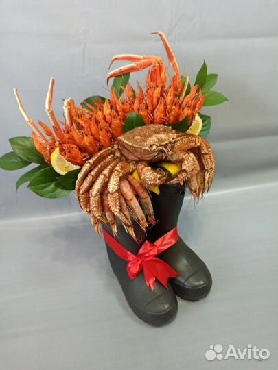 Букет с раками