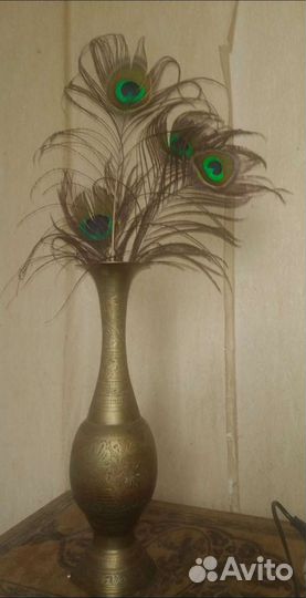 Ваза из латуни