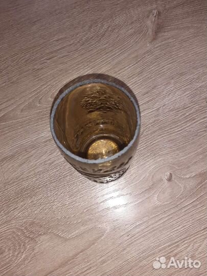 Ваза фужер из старинной царской бутылки