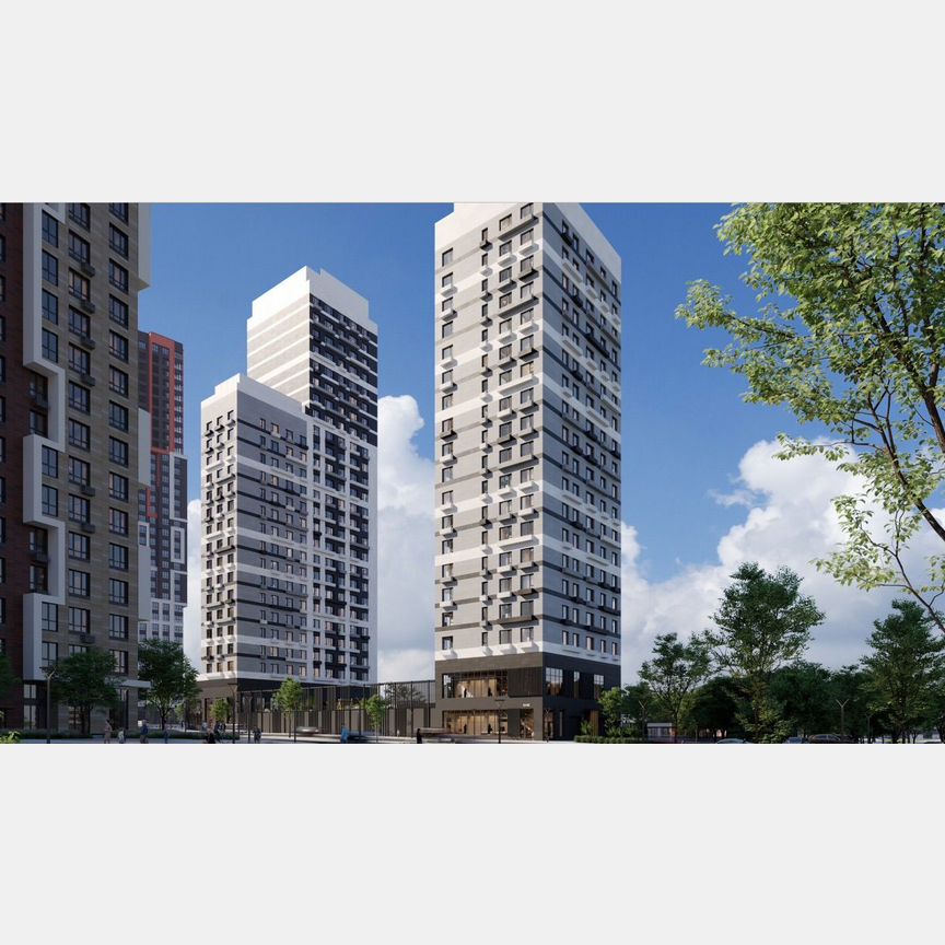 Квартира-студия, 32 м², 2/25 эт.