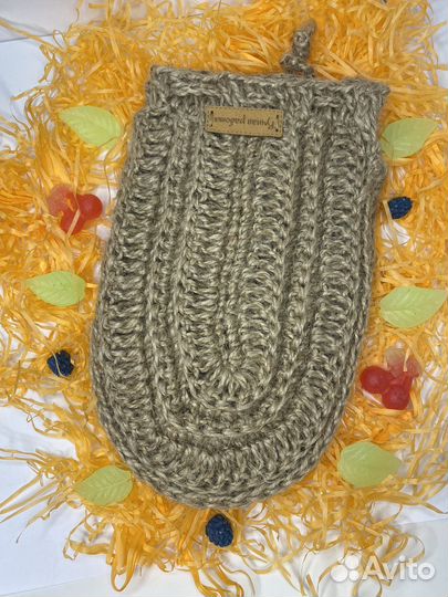 Мочалка ручной работы