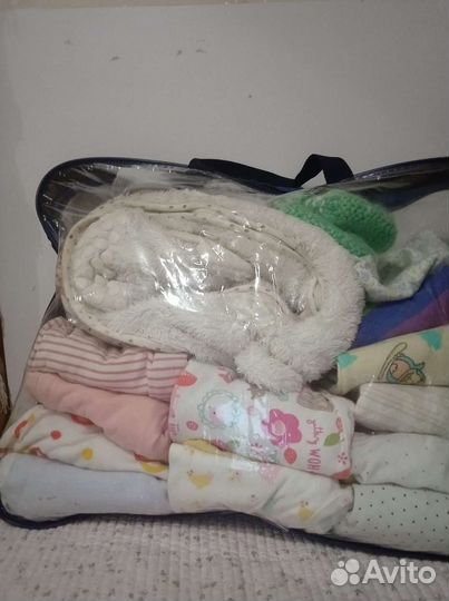 Вещи пакетом для девочки от 0 до 6 мес