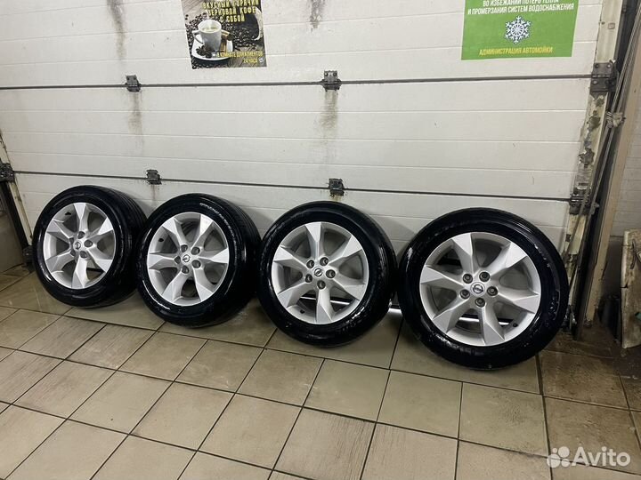 Диски литые на nissan