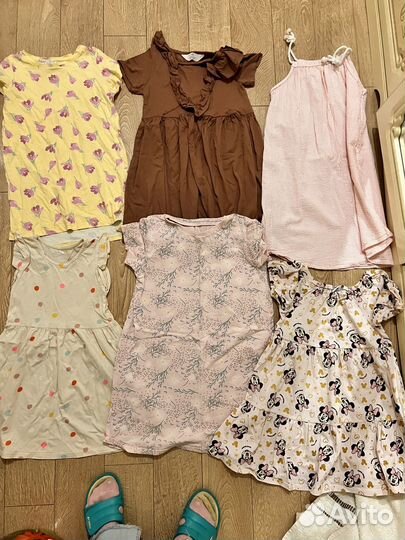 Вещи для девочки пакетом 116