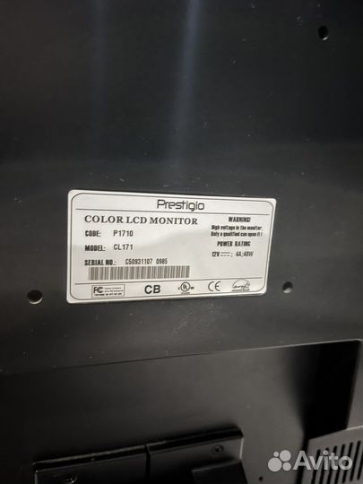 Монитор prestigio