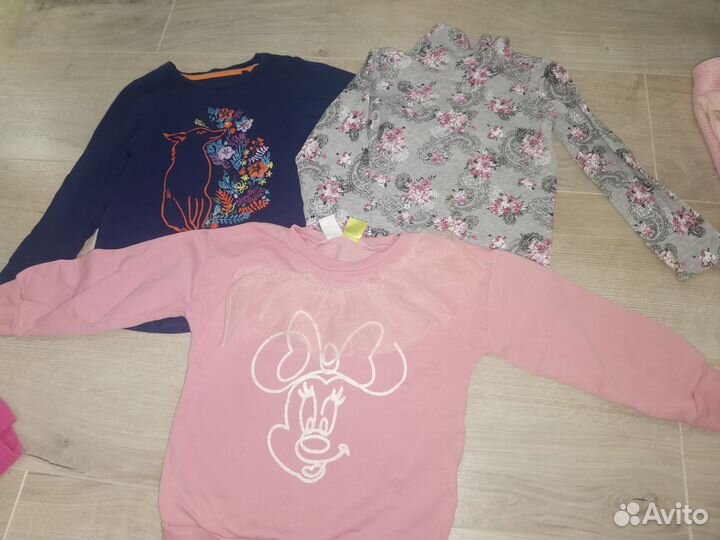 Одежда для девочки пакетом 3-4 года