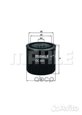 Фильтр масляный oc995 Mahle/Knecht