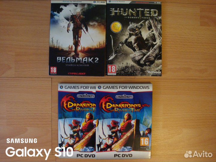 Компьютерные игры винтажные CD DVD диски пк новые