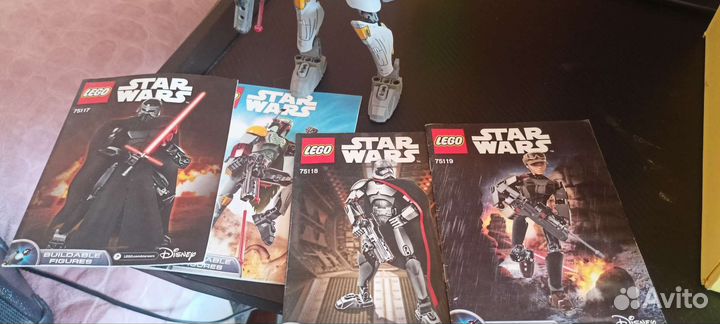 Большие Фигурки lego из звездных войн