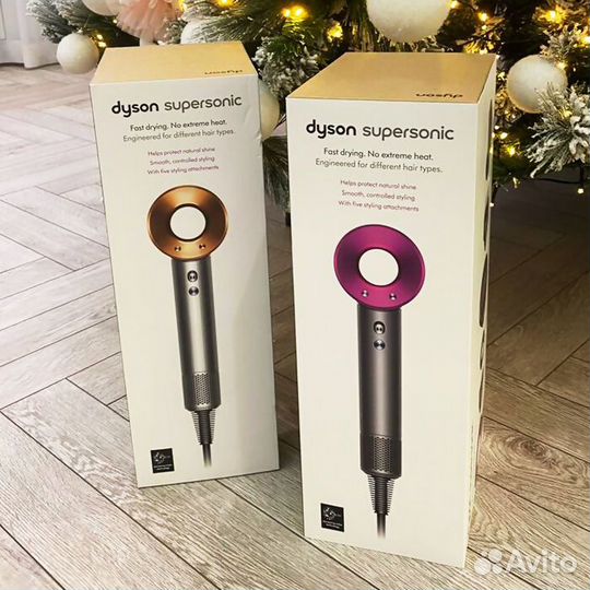 Фен Dyson Supersonic HD07 никель / медь оригинал