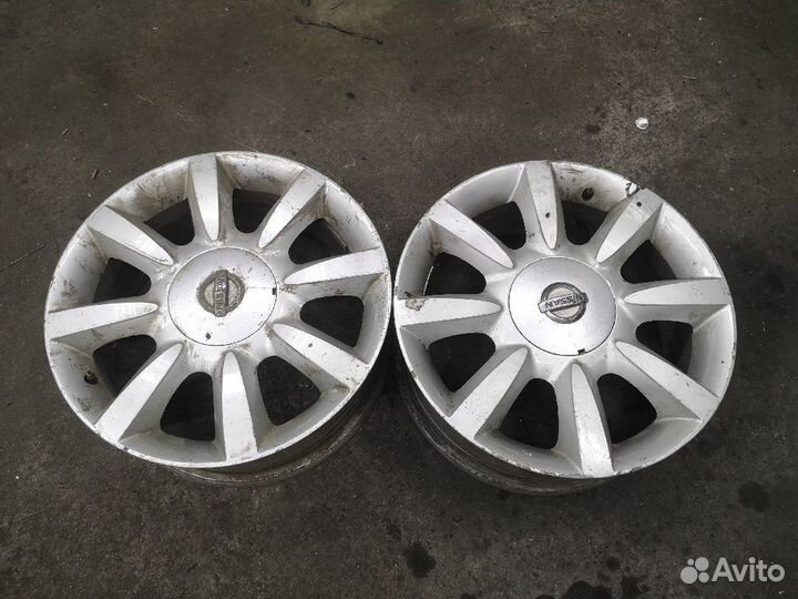 Диск литой Nissan 17, 5x114.3, ET 55, 7J поштучно