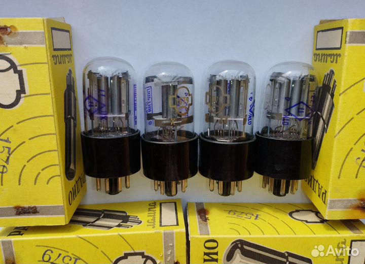 Радиолампы 6н8с мэлз 6SN7, 6н9с, 6SL7, 6н8м, 1579