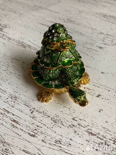Шкатулка черепашка