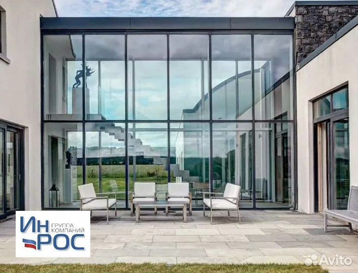 Остекление алюминиевое