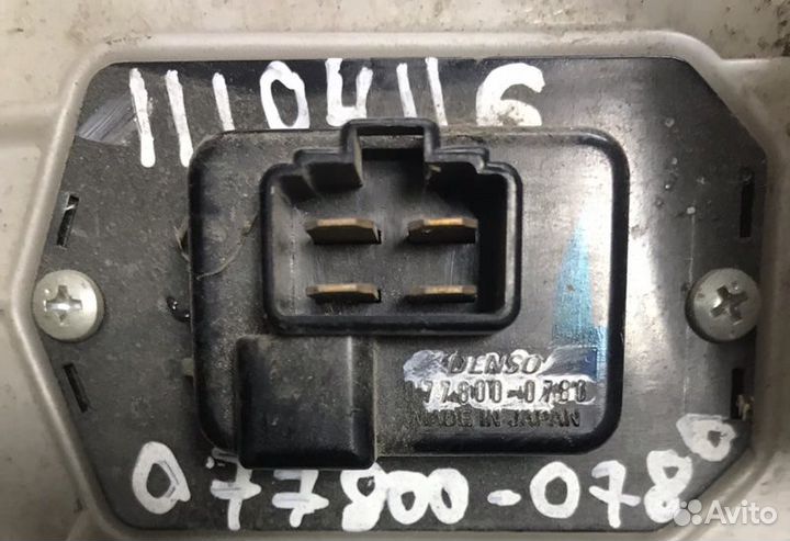 Резистор охлаждения радиатора Subaru Legacy В13