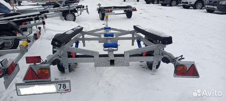 Прицеп к л/а для перевозки катеров Дельфин 6.0