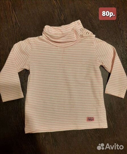 Вещи для девочки 80размер