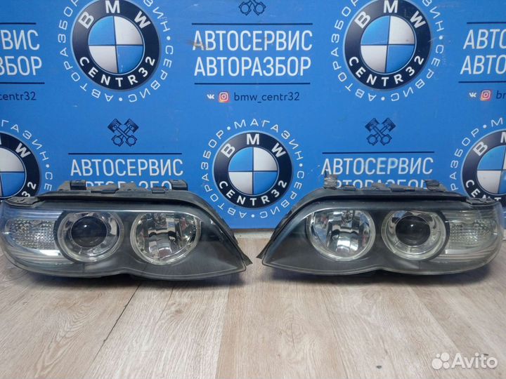 Фары на BMW X5 E53 рест ксенон Dynamic