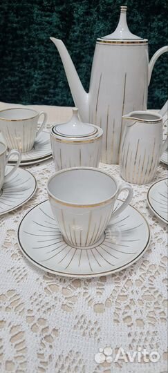 Кофейный, чайный сервиз гдр