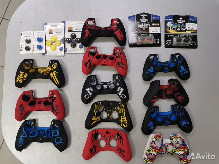 Чехлы,стики для джойстиков PS4/PS5/xbox Series