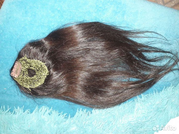Волосы натуральные для наращивания. Чёрные,светлые