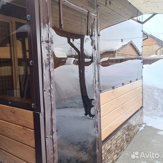 Мягкие окна для террас