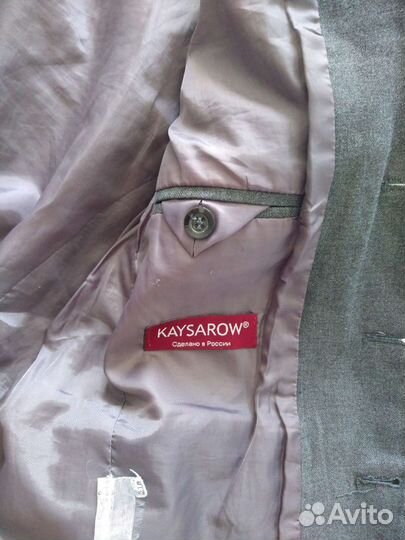 Костюм в школу серый р.134 +брюки