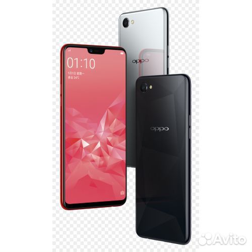 Лоток сим Oppo A3 голубой оригинал