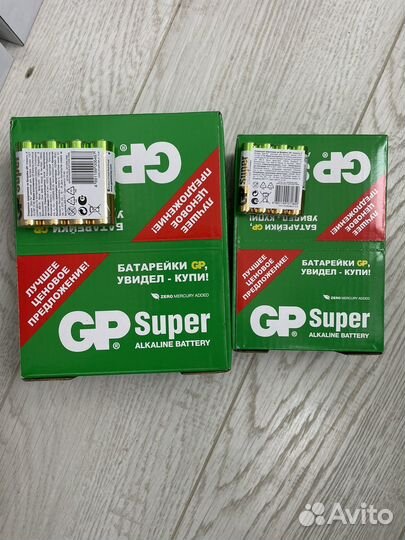 Батарейки gp аа ааа