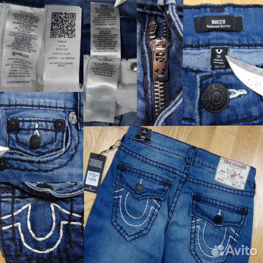 True religion rocco джинсы