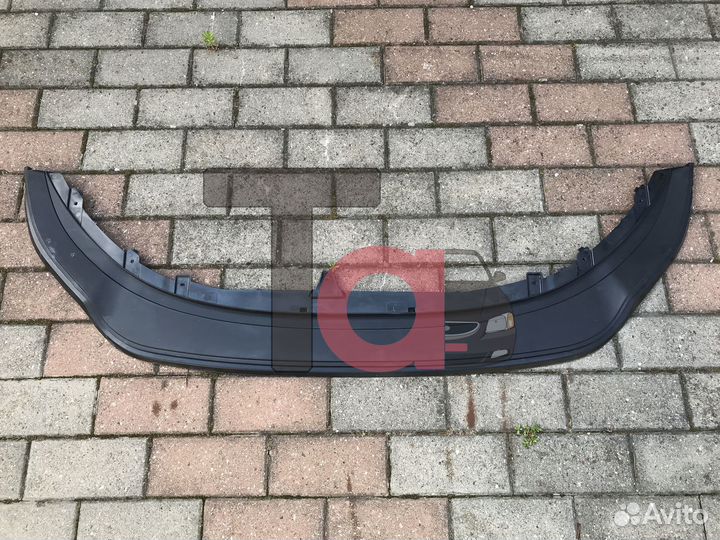Спойлер (юбка) бампера Поло седан 2010-2014