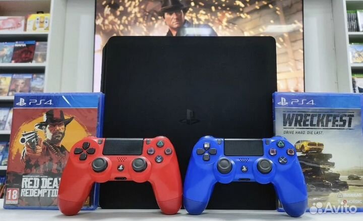 Приставка PS4 с доставкой напрокат