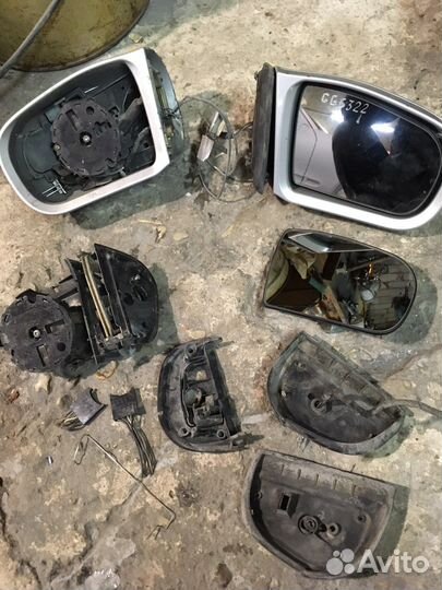 W210 рест. Зеркала на запчасти