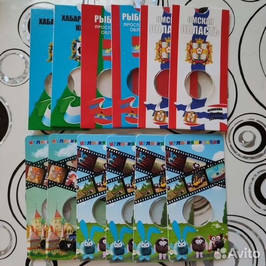 Альбом для монет блистеры