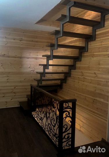 Облицовка ступеней породами дерева