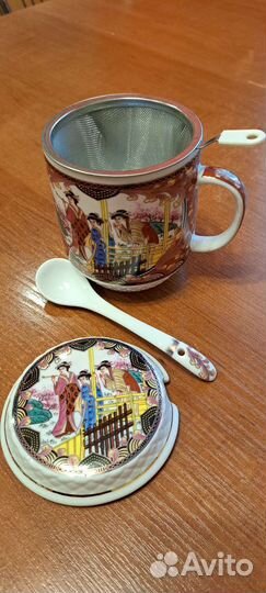 Кружка для чая с ситечком