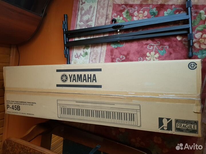 Электронное пианино yamaha б/у