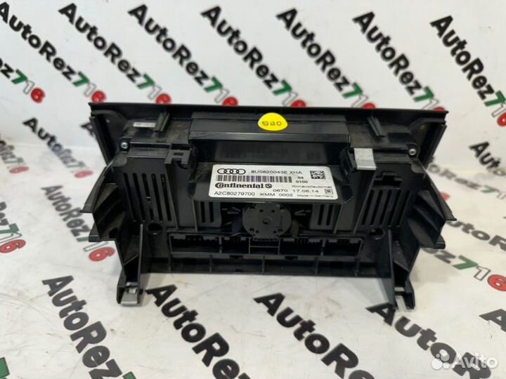 Блок управления климатом Audi Q3 8U CCZ 2.0 2014