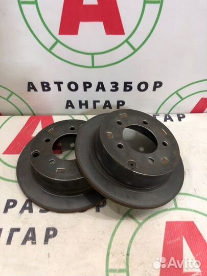 Диски тормозные задние Mitsubishi Lancer 10 CY3A