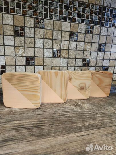 Набор подставок для чашек в ассортименте