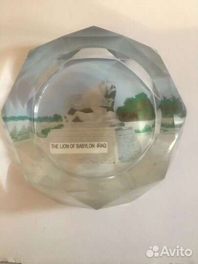 Пепельница стекло