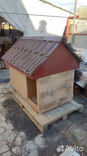 Будка для собаки утепленная