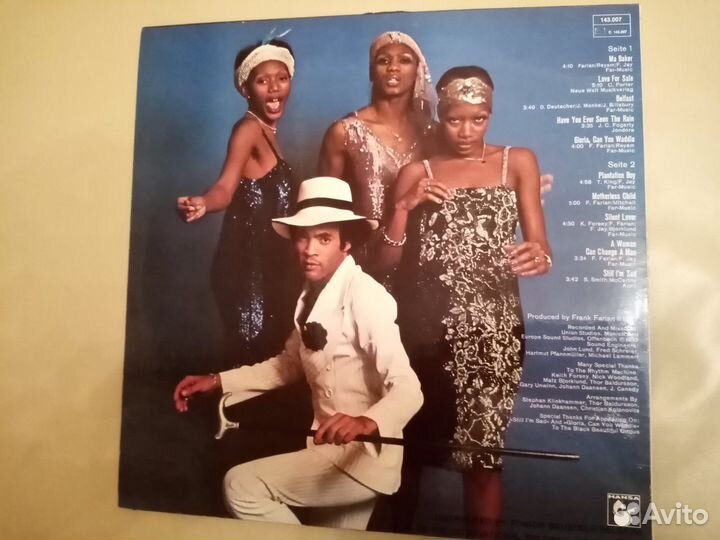 Boney M/Love For Sale/ 1977 /Belgium (см.)