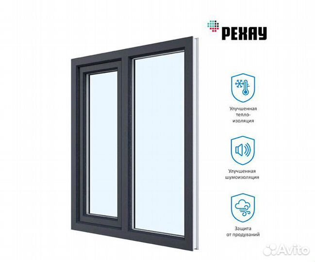 Окно пвх 1200x1270